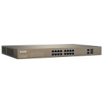 سوییچ ۱۶ پورت ۱۰/۱۰۰ Mbps تندا مدل TEF1218P-16-250W - Image 3